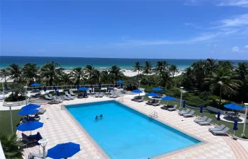View from private Balcony