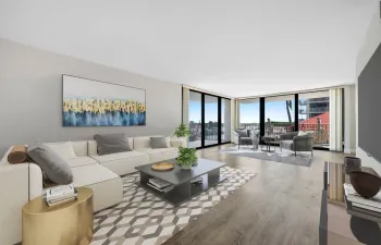 Living Room Staged