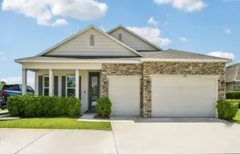 Model home - actual features may vary. Actual home does not have stone exterior accent