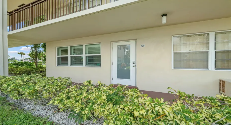 Front of Unit