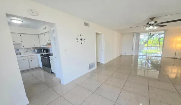 Livingroom and dining room