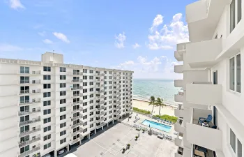 1 of 2 balconies