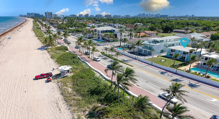 oceanfront with unobstructed views