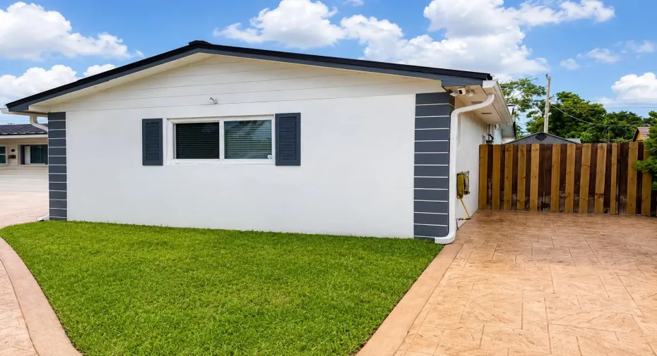 Front of Unit