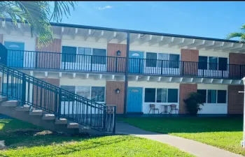 front of building yacht club