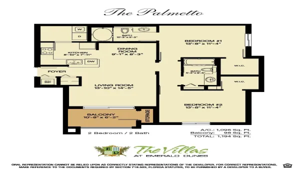 Palmetto - Floor Plan