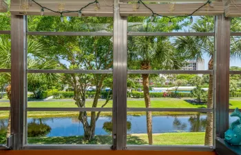 VIEW FROM SUNROOM
