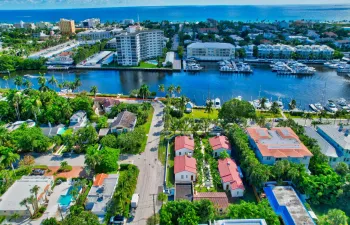 Aerial of Marina Villas