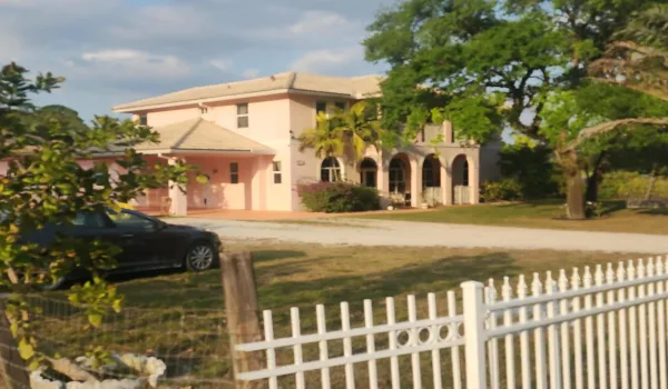 Front of Structure