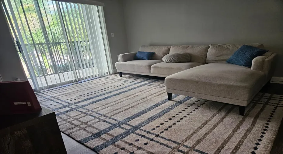 living room with couch