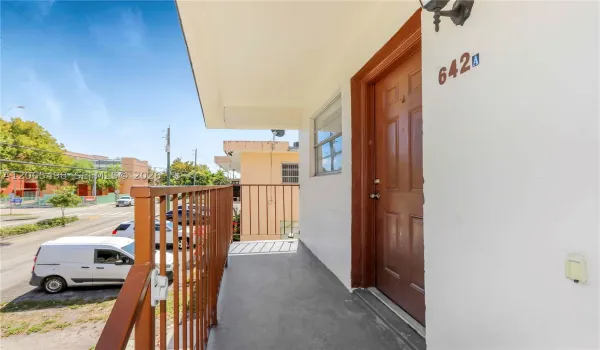 Charming and freshly painted second-floor entry in vibrant East Hialeah. Features 1 assigned parking space, brand-new A/C, and water/electricity included!