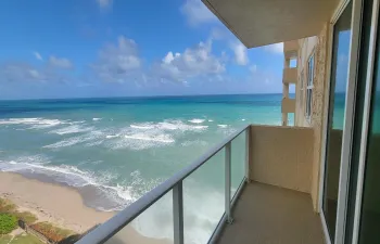 Ocean View from Balcony