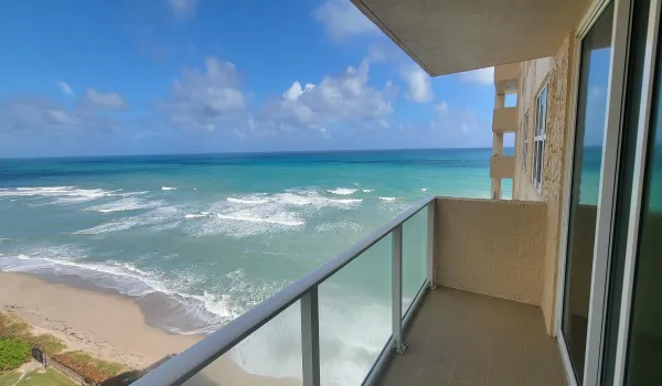 Ocean View from Balcony