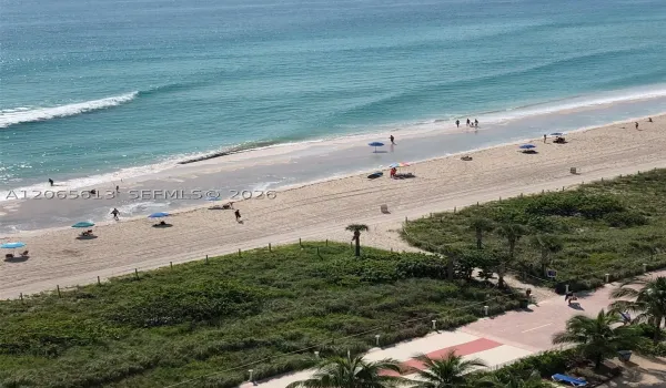 Beach view from 16E