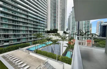View from spacious, wraparound balcony!