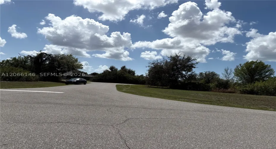 two ways on front of the lot