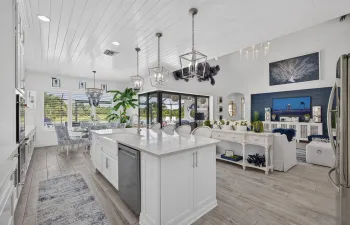 Kitchen & Living Room