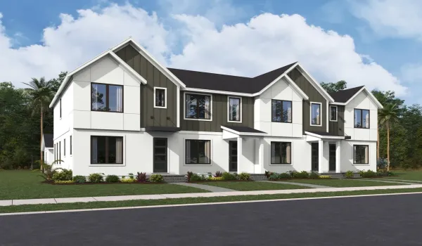 N20-Modern Farmhouse-4 Unit-TH-Gen3-elev