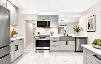 Virtually Staged Kitchen