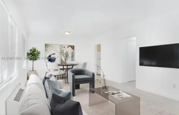 Virtually staged
