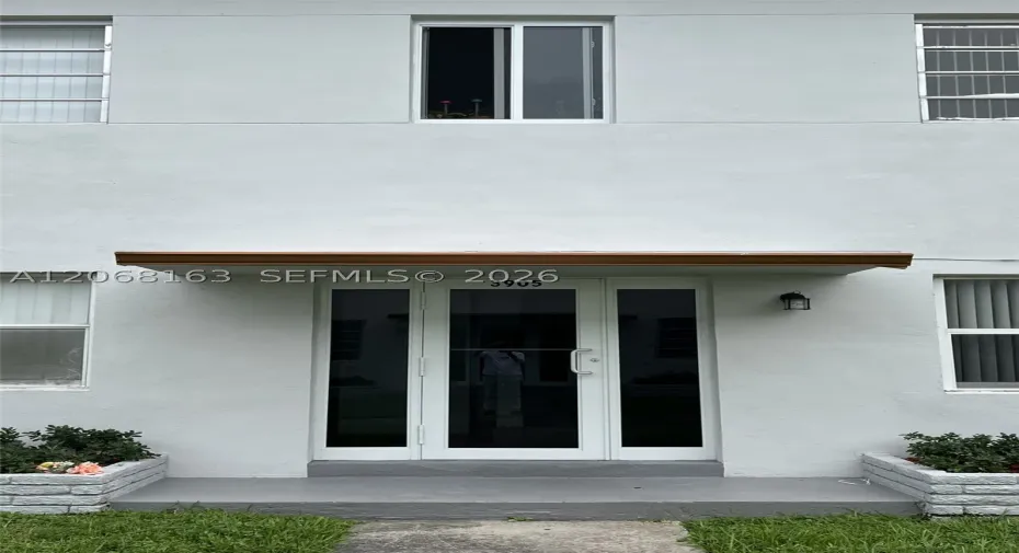 Front entrance