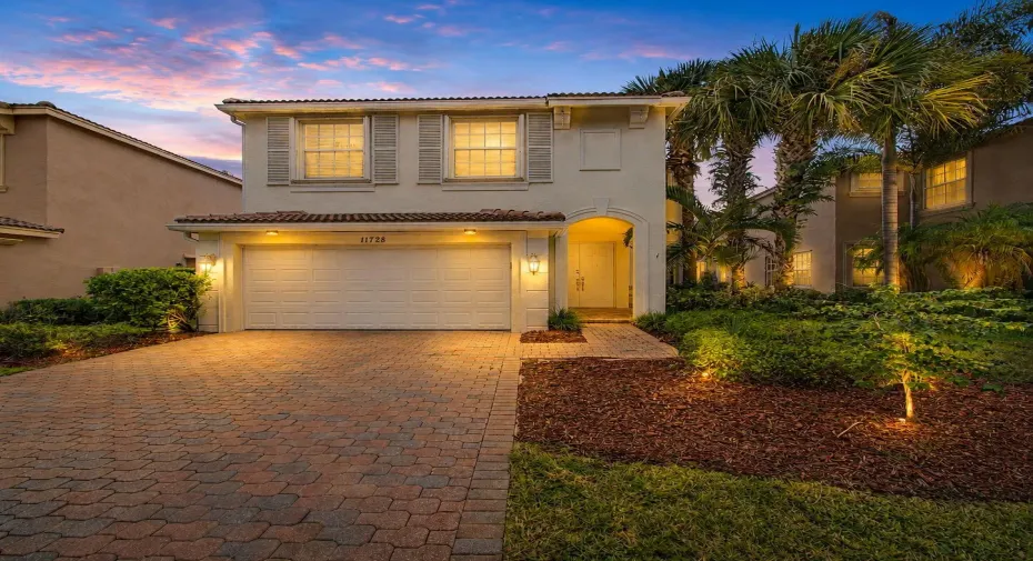 Front Exterior Night Shot