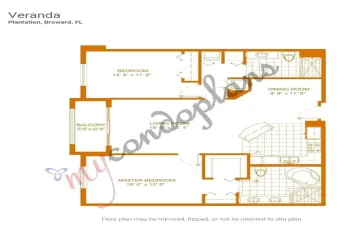 Floor Plan 510 NW 84th Ave #420