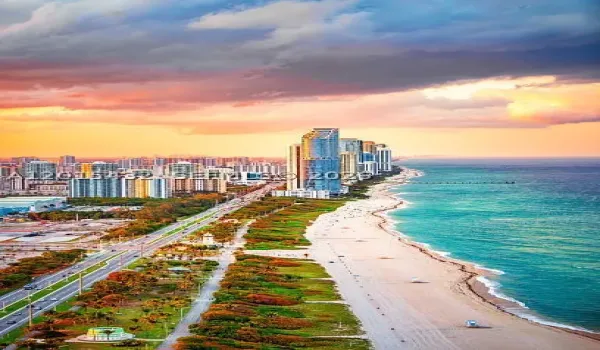 Award winning picture, skyline Sunny Isles Beach