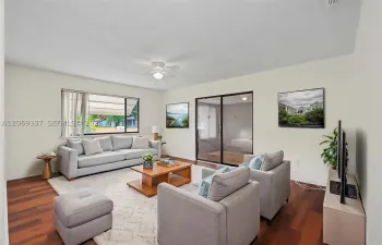 “Virtually staged. Furniture and décor are not included.”