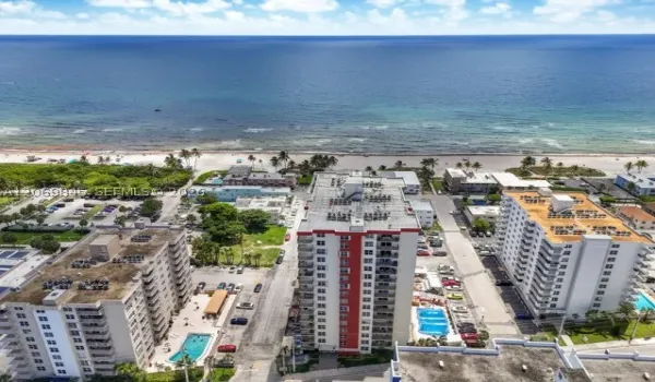 Aerial View with Beach