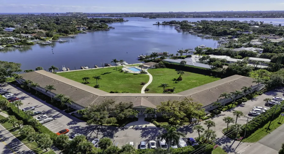 Riverfront Aerial