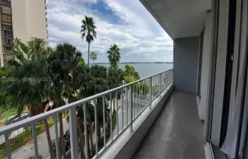 view from balcony