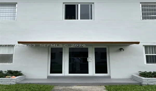 Front entrance