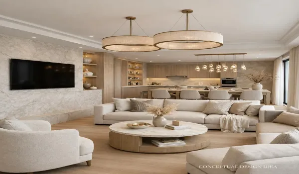 Rendering Living Area Concept505/506