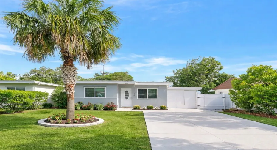Digitally enhanced staged landscaping