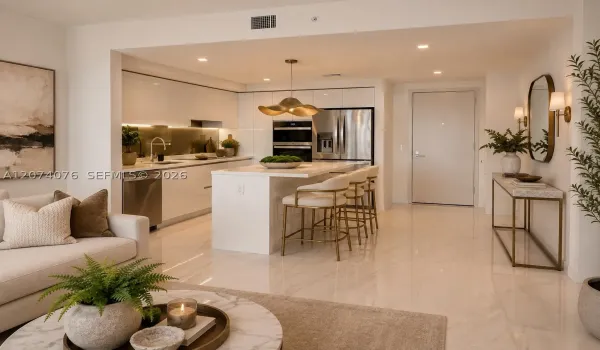 Photos have been virtually staged for illustrative purposes to help showcase the potential use, scale, and design possibilities of the space. Furniture, décor, lighting, accessories, and certain finishes shown in the virtually staged images are not currently present in the property and are not included in the sale. Buyers should rely on the actual property condition and in-person viewing.