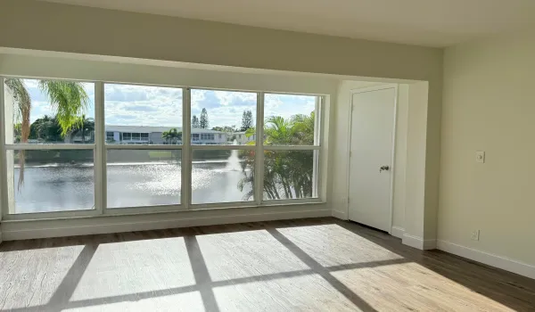 EXTERIOR VIEW FROM LIVING ROOM