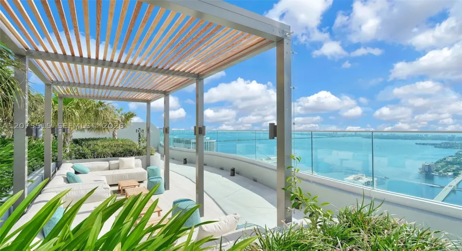 Rooftop terrace