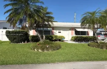 Well maintained yard