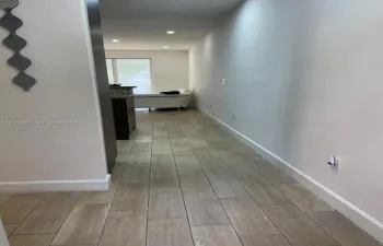 First floor, downstairs.