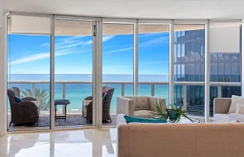 From the moment you step inside, breathtaking ocean views unfold before you, creating a stunning backdrop from every room.