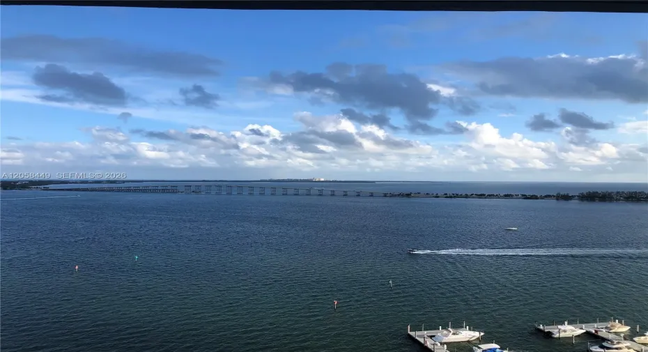 Bay View from East Balcony