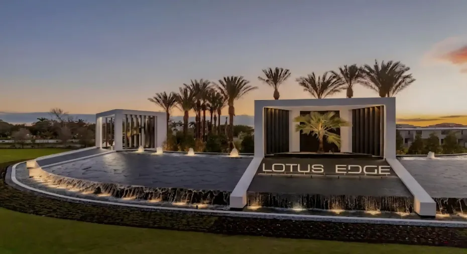 Lotus Edge Front Community Entrance