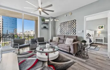Living Room and Balcony Views