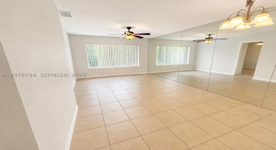 Bright Living & Dining  Area