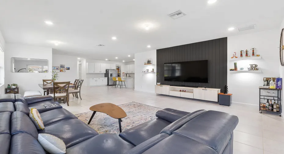 Open Living room