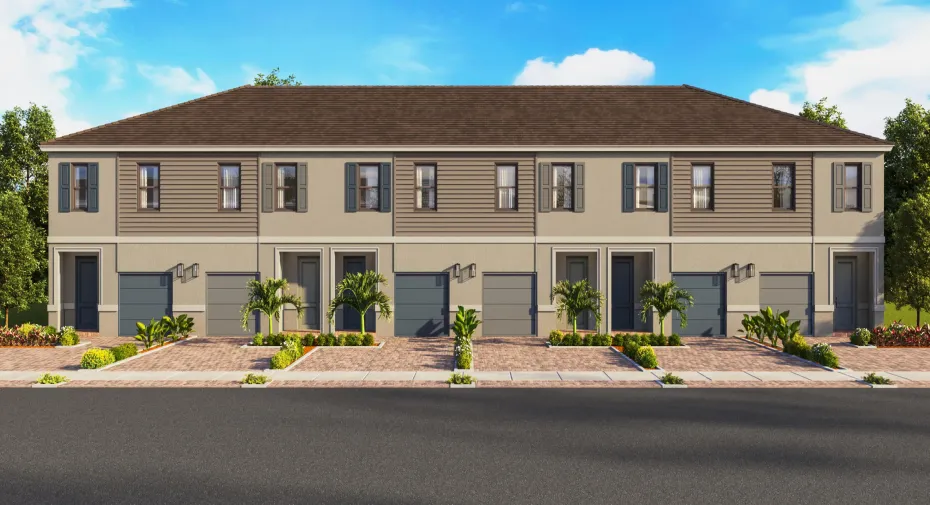 Blossom Trail - Elevation A (6 Unit)Revi