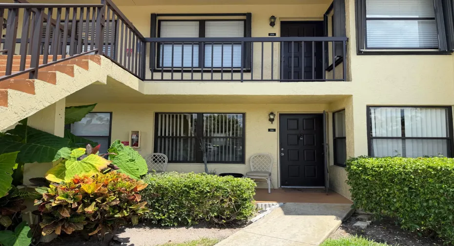 First floor condo