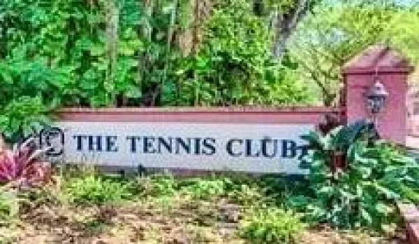 Entrance to Tennis Club Community