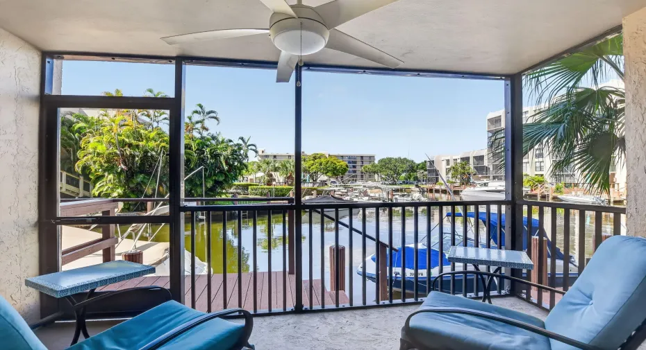 Direct water views & private dock
